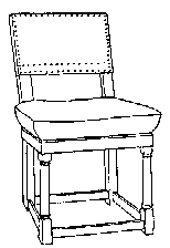 Farthingdale Chair c 1620