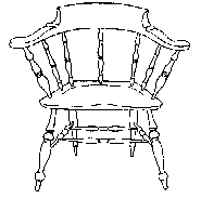 Victorian Furniture - Smoker's Bow c 1840