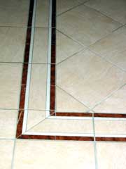 Reducing living room allergies - A tiled floor is easy to keep clean.