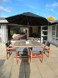 Read how this simple out door space was created.