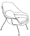 Eero Saarinen - Womb Chair