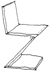 Zig Zag Chair - Gerrit Reitveld