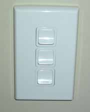 Triple light switch