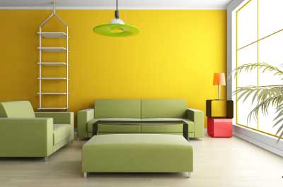 analogous color scheme using yellow orange, yellow and yellow green.